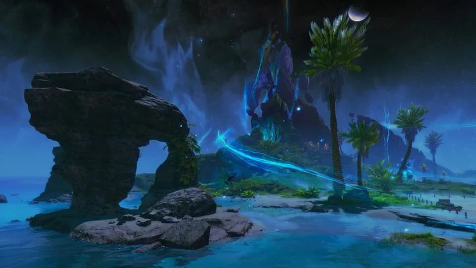 Screenshot of world - Guild Wars 2 | guild wars 2 visions of eternity homestead, comosus isle map details
