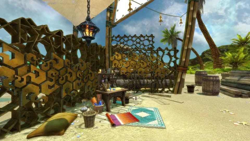 Homestead on beach - Guild Wars 2 | guild wars 2 visions of eternity homestead, comosus isle map details
