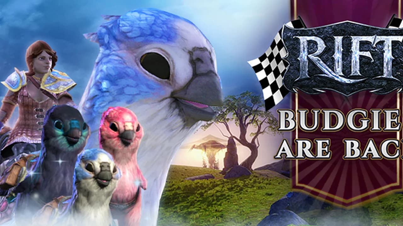 Rift's Budgie Madness Event: Feathered Friends and Fast Races