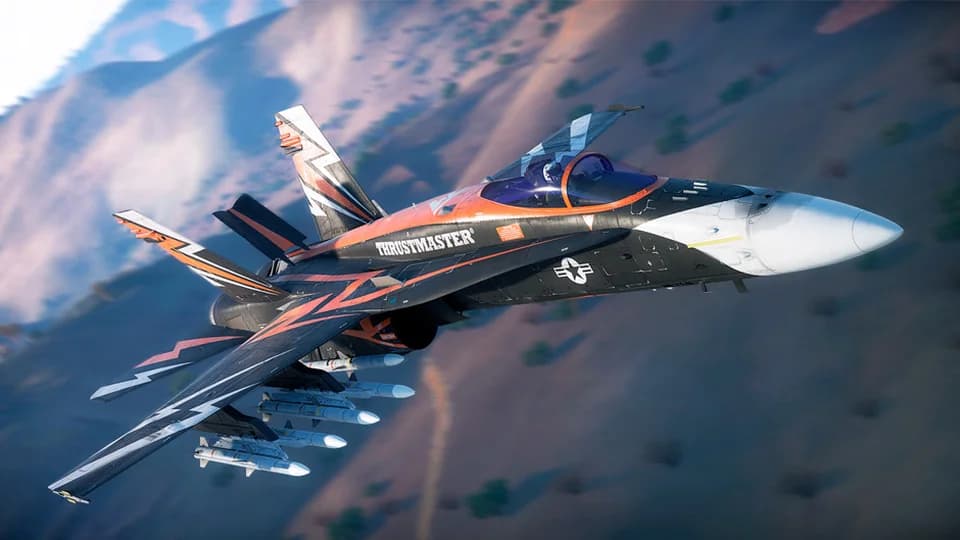 FA-18C Late Thrustmaster camouflage