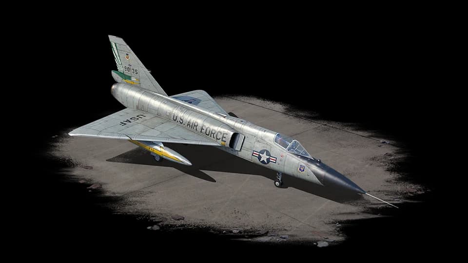 Screenshot of F-106A “Six Shooter”