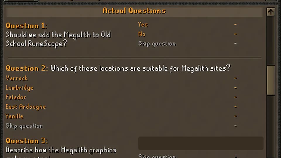 revamping our Poll system